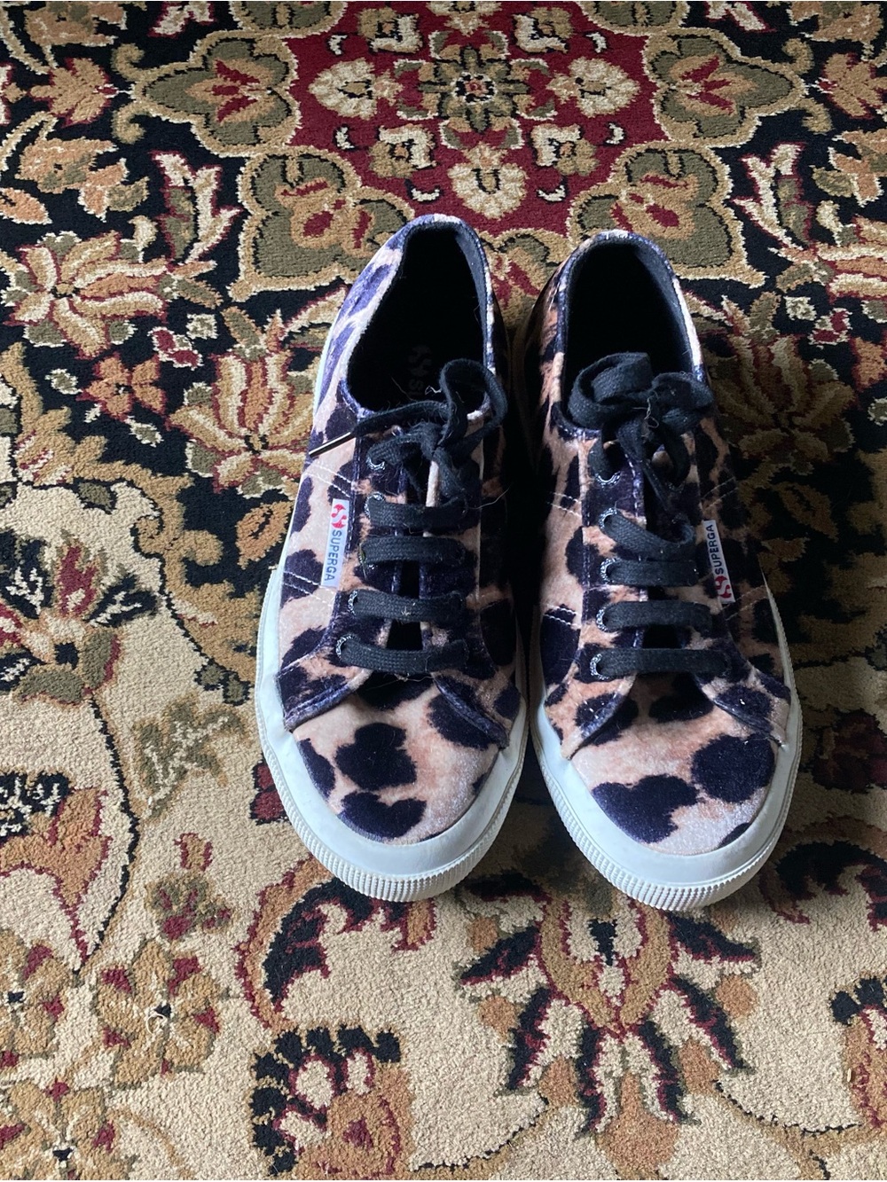 Superga Women's Leopard Print Sneakers